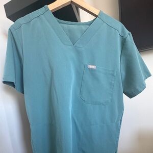 Men’s Figs Small / Medium Scrub Set - Hydro Green / Green / Blue Green